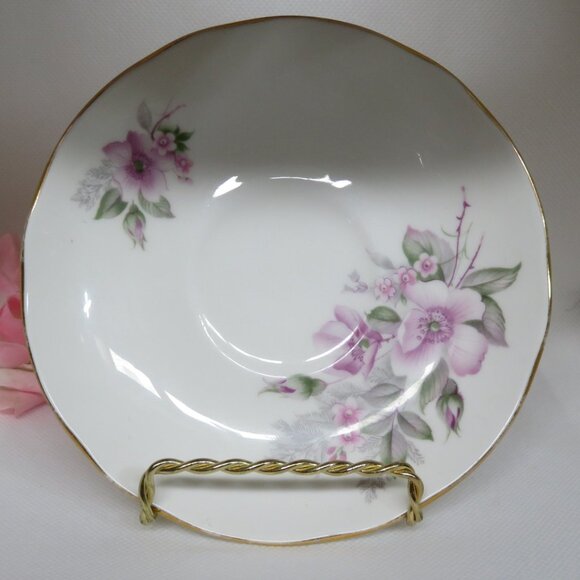 Duchess TEACUP & Saucer Pink Floral Vintage (K638) - Picture 7 of 8